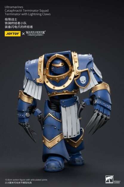 Warhammer The Horus Heresy Actionfigur 1/18 Ultramarines Cataphractii Terminator Squad Terminator with Lightning Claws 14 cm – Bild 4