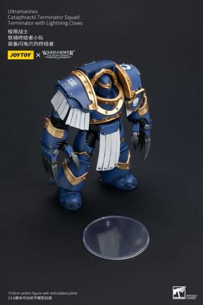 Warhammer The Horus Heresy Actionfigur 1/18 Ultramarines Cataphractii Terminator Squad Terminator with Lightning Claws 14 cm – Bild 8