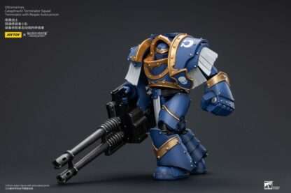 Warhammer The Horus Heresy Actionfigur 1/18 Uitramarines Cataphractii Terminator Squad Terminator with Reaper Autocannon 14 cm – Bild 6