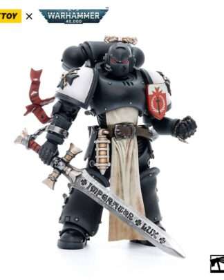 Warhammer 40k Actionfigur 1/18 Black Templars The Emperors Champion Rolantus 12 cm