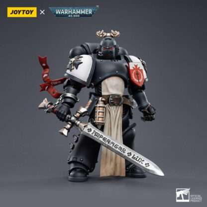 Warhammer 40k Actionfigur 1/18 Black Templars The Emperors Champion Rolantus 12 cm – Bild 13