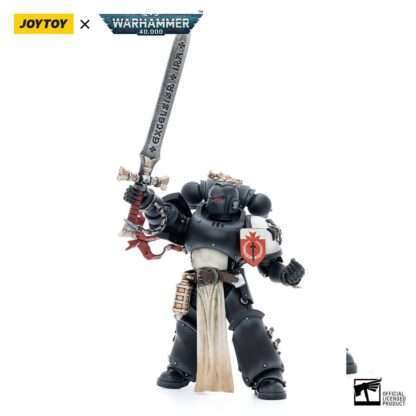 Warhammer 40k Actionfigur 1/18 Black Templars The Emperors Champion Rolantus 12 cm – Bild 16