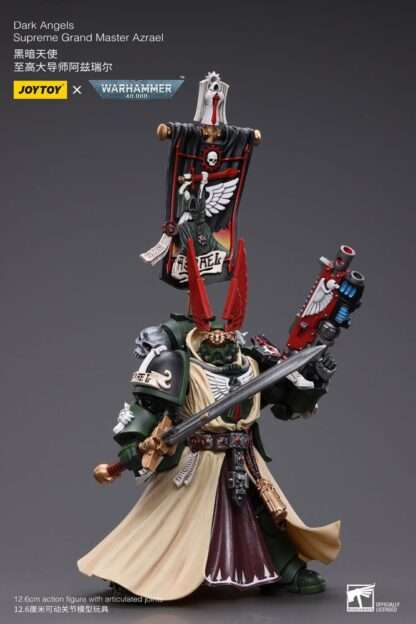 Warhammer 40k Actionfigur 1/18 Dark Angels Supreme Grand Master Azrael 13 cm – Bild 5