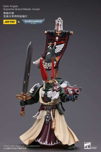 Warhammer 40k Actionfigur 1/18 Dark Angels Supreme Grand Master Azrael 13 cm – Bild 6