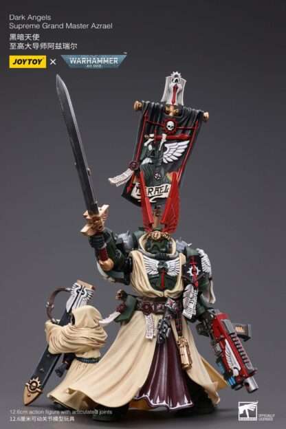 Warhammer 40k Actionfigur 1/18 Dark Angels Supreme Grand Master Azrael 13 cm – Bild 7