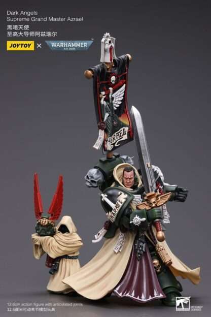 Warhammer 40k Actionfigur 1/18 Dark Angels Supreme Grand Master Azrael 13 cm – Bild 8