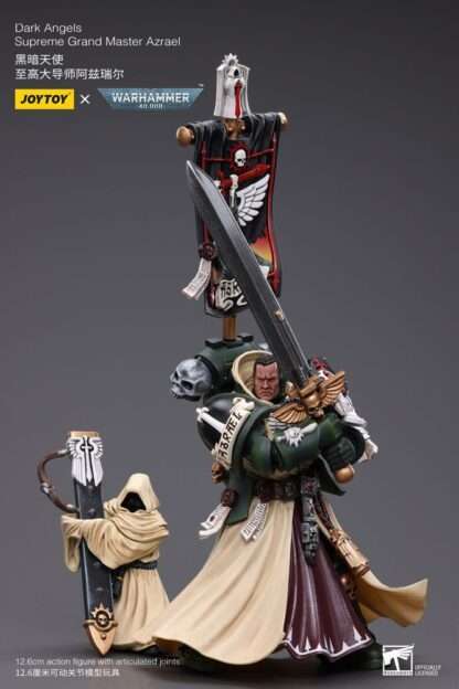 Warhammer 40k Actionfigur 1/18 Dark Angels Supreme Grand Master Azrael 13 cm – Bild 9
