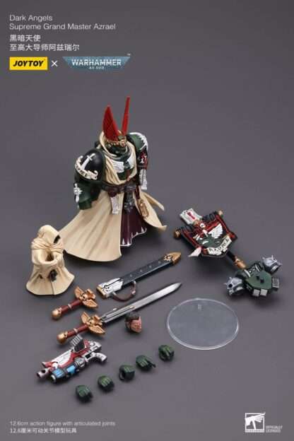 Warhammer 40k Actionfigur 1/18 Dark Angels Supreme Grand Master Azrael 13 cm – Bild 10