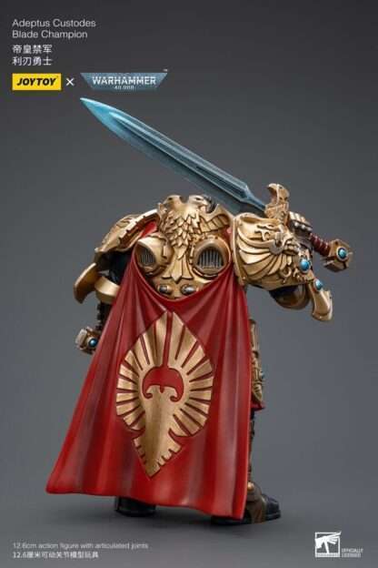 Warhammer 40k Actionfigur 1/18 Adeptus Custodes Blade Champion 12 cm     - Beschädigte Verpackung – Bild 3