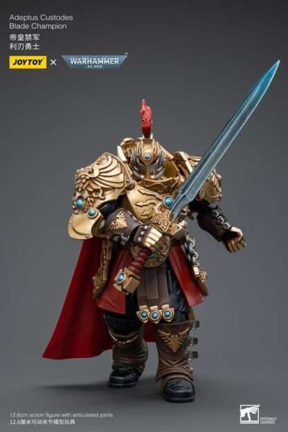 Warhammer 40k Actionfigur 1/18 Adeptus Custodes Blade Champion 12 cm     - Beschädigte Verpackung – Bild 8
