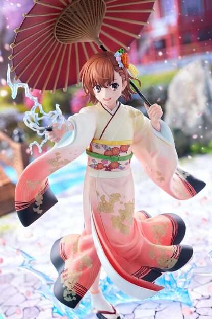 A Certain Scientific Railgun T Statue 1/7 Mikoto Misaka Furisode Kimono Ver. 28 cm – Bild 5