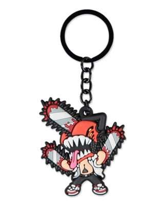 Chainsaw Man Gummi-Schlüsselanhänger Chainsaw Man