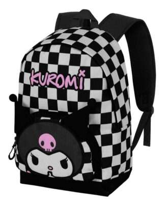 Sanrio Fan HS Rucksack Kuromi B & W 2.2 Black