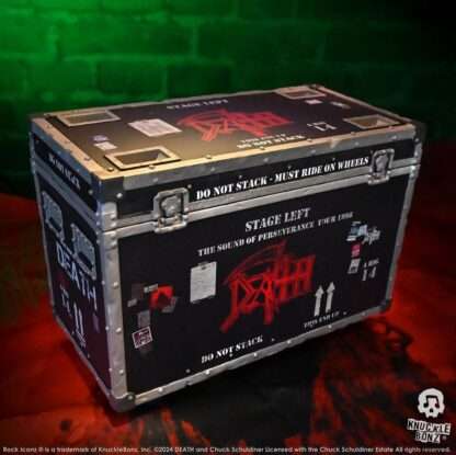 Death Rock Ikonz On Tour Road Case Statue & Bühnenhintergrund Set The Sound of Perseverance Tour 1998 – Bild 4