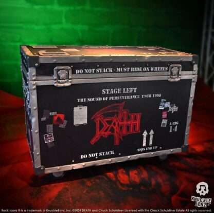 Death Rock Ikonz On Tour Road Case Statue & Bühnenhintergrund Set The Sound of Perseverance Tour 1998 – Bild 6
