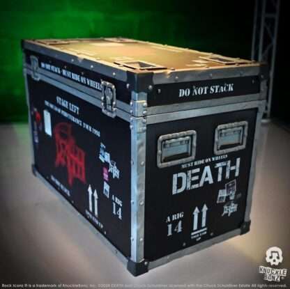 Death Rock Ikonz On Tour Road Case Statue & Bühnenhintergrund Set The Sound of Perseverance Tour 1998 – Bild 9