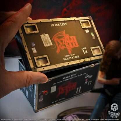 Death Rock Ikonz On Tour Road Case Statue & Bühnenhintergrund Set The Sound of Perseverance Tour 1998 – Bild 15