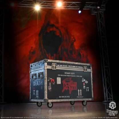 Death Rock Ikonz On Tour Road Case Statue & Bühnenhintergrund Set The Sound of Perseverance Tour 1998 – Bild 16