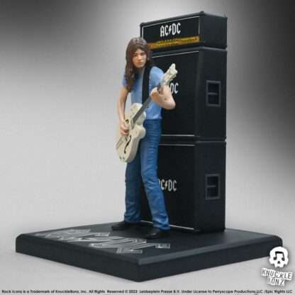 AC/DC Rock Iconz Statue Malcolm Young II 23 cm - Beschädigte Verpackung