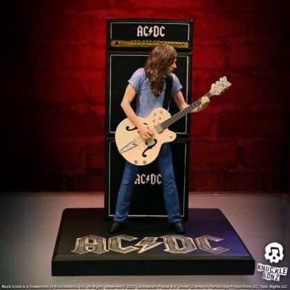 AC/DC Rock Iconz Statue Malcolm Young II 23 cm - Beschädigte Verpackung – Bild 11