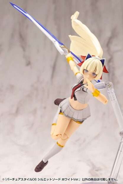 Kotobukiya M.S.G. Model Kit Zubehör-Set Virtuous Style 06 Silhouette Sword White Ver. – Bild 7