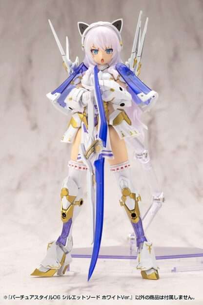 Kotobukiya M.S.G. Model Kit Zubehör-Set Virtuous Style 06 Silhouette Sword White Ver. – Bild 8