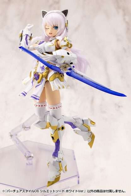 Kotobukiya M.S.G. Model Kit Zubehör-Set Virtuous Style 06 Silhouette Sword White Ver. – Bild 9