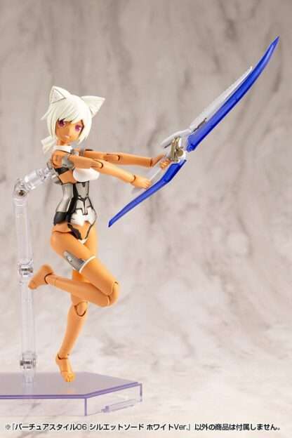 Kotobukiya M.S.G. Model Kit Zubehör-Set Virtuous Style 06 Silhouette Sword White Ver. – Bild 15