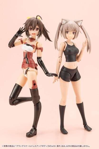 Sousai Shojo Teien Zubehör Set für Actionfiguren Grande Scale Dress Up Body Size M with Ao Gennai – Bild 12