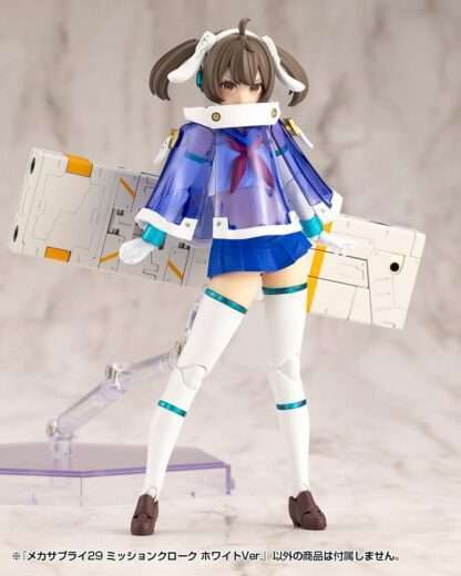 Kotobukiya M.S.G. Model Kit Zubehör-Set Mecha Supply 29 Mission Cloak White Ver. – Bild 6