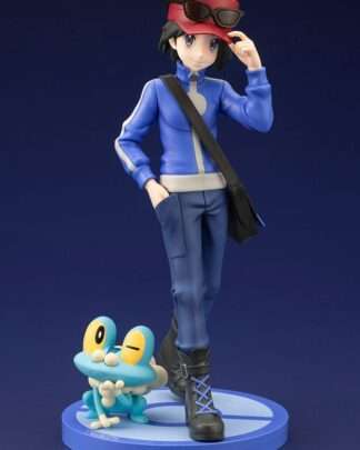 Pokémon ARTFXJ Statue 1/8 Calem & Froxy 20 cm