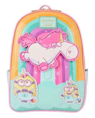 Minions by Loungefly Mini Rucksack Fluffy Unicorn
