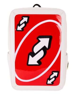 Mattel Classic by Loungefly Mini Rucksack UNO Reverse Card