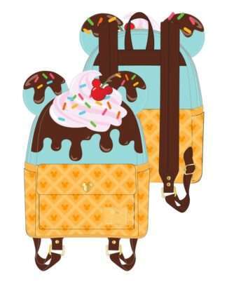 Disney by Loungefly Rucksack Mickey and Minnie Sweets Ice Cream