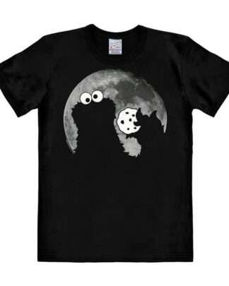 Sesamstraße Easy Fit T-Shirt Cookie Monster - Moon