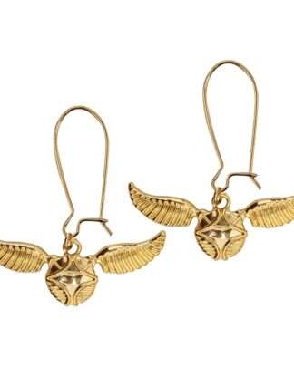 Harry Potter Ohrringe Goldener Schnatz