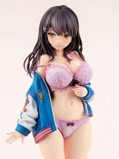 Original Character PVC Statue 1/6 Sukajan Jacket Kanojo wa Cool de Itai! Kyouka Kagura 27 cm – Bild 2