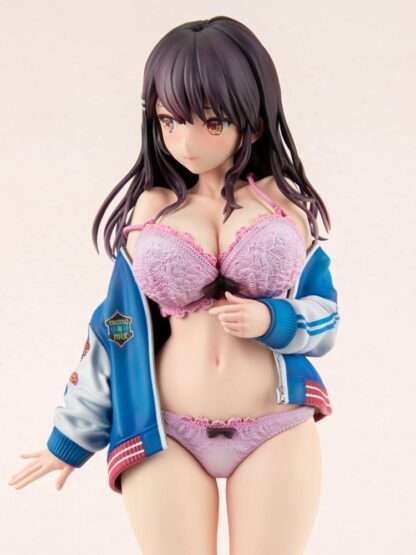 Original Character PVC Statue 1/6 Sukajan Jacket Kanojo wa Cool de Itai! Kyouka Kagura 27 cm – Bild 3