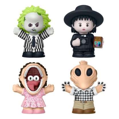 Beetlejuice Little People Collector Minifiguren 4er-Pack 7 cm