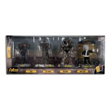 Fallout Movie Maniacs PVC Statuen 4er-Pack Lucy, Maximus, The Ghoul & Vault Boy 15 cm - Beschädigte Verpackung – Bild 8