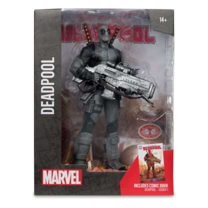 Marvel Collection PVC Statue 1/6 Deadpool (Deadpool #1)(Grey Suit Chase) 27 cm – Bild 8