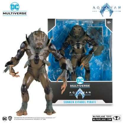 Aquaman and the Lost Kingdom DC Multiverse Megafig Actionfigur Sunken Citadel Pirate 30 cm - Beschädigte Verpackung – Bild 2