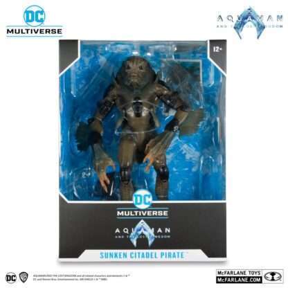 Aquaman and the Lost Kingdom DC Multiverse Megafig Actionfigur Sunken Citadel Pirate 30 cm - Beschädigte Verpackung – Bild 9