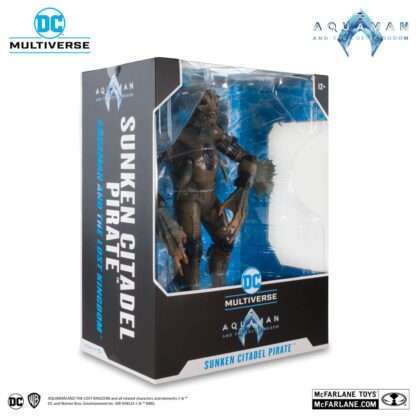 Aquaman and the Lost Kingdom DC Multiverse Megafig Actionfigur Sunken Citadel Pirate 30 cm - Beschädigte Verpackung – Bild 10