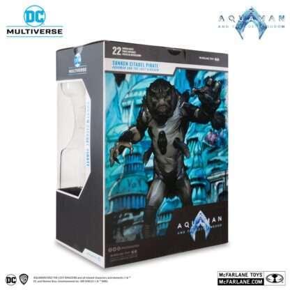 Aquaman and the Lost Kingdom DC Multiverse Megafig Actionfigur Sunken Citadel Pirate 30 cm - Beschädigte Verpackung – Bild 11