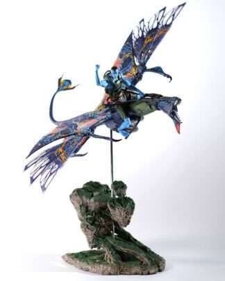 Avatar: The Way of Water Actionfigur Recom Quaritch & RDA Banshee (Gold Label)