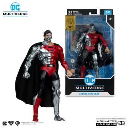 Revenge of the Green Lanterns DC Multiverse Actionfigur Cyborg Superman (Gold Label) 18 cm – Bild 4