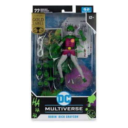 DC Rebirth DC Multiverse Actionfigur Robin (Dick Grayson) (Jokerized) (Gold Label) 18 cm – Bild 6