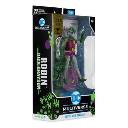 DC Rebirth DC Multiverse Actionfigur Robin (Dick Grayson) (Jokerized) (Gold Label) 18 cm – Bild 7