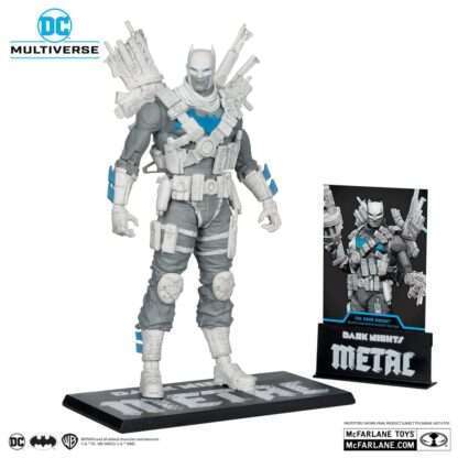 DC Multiverse Actionfigur The Grim Knight (Dark Nights Metal) (Black & White Accent Edition) (Gold Label) 18 cm – Bild 2